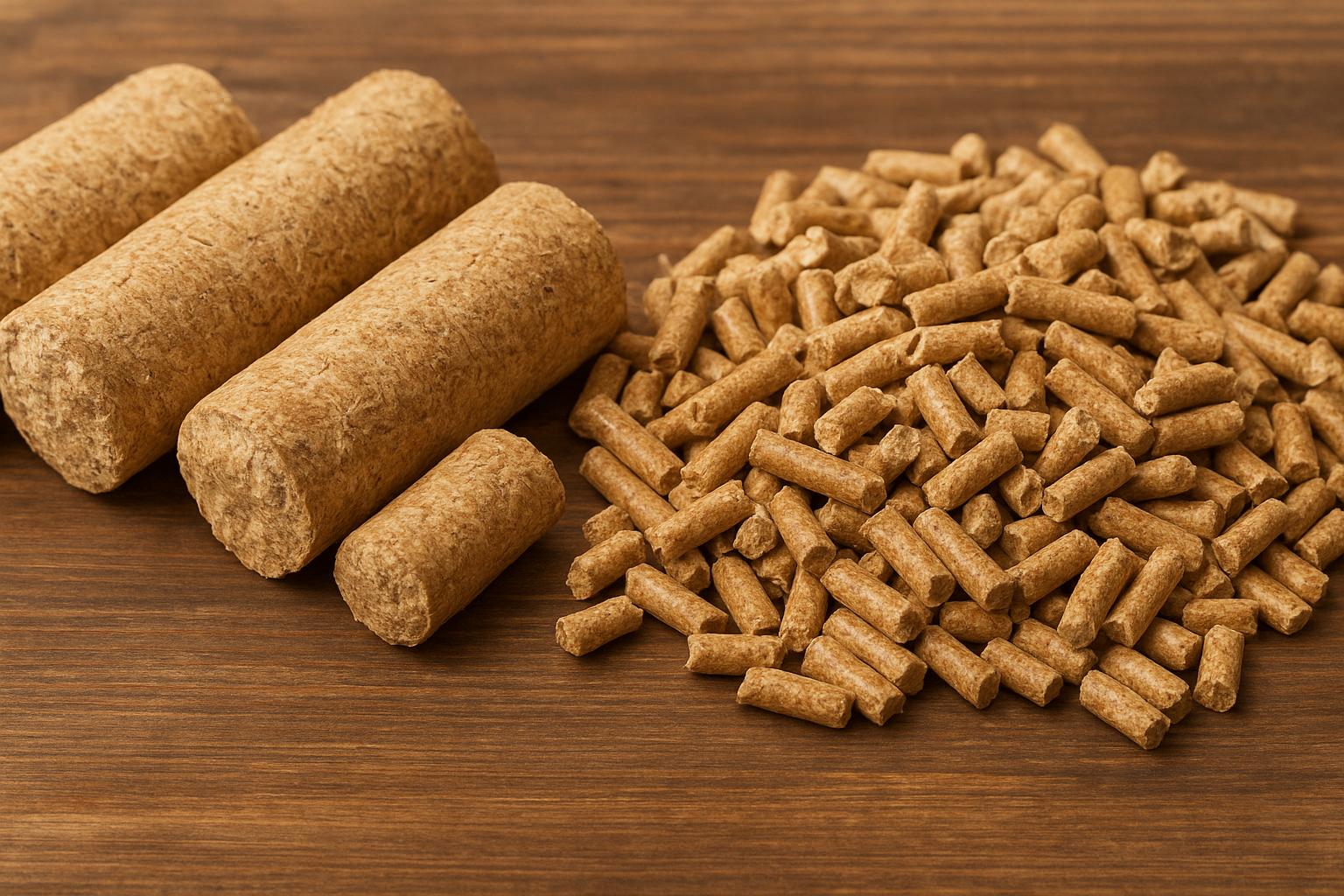 Difference Between Briquettes and Pellets