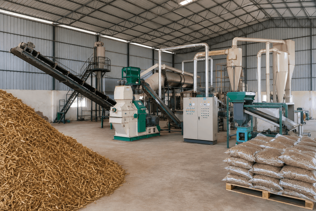 biomass pellet plant setup guide for India