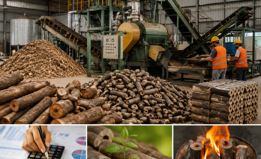 How to Start a Biomass Briquetting Plant: Business Plan, Cost & ROI Guide