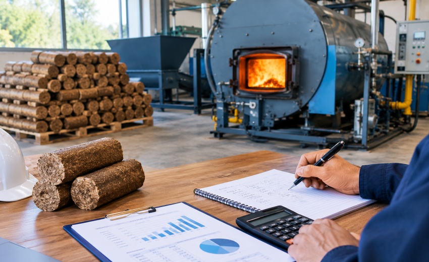 How to Calculate Biomass Briquette Fuel Consumption for Boilers