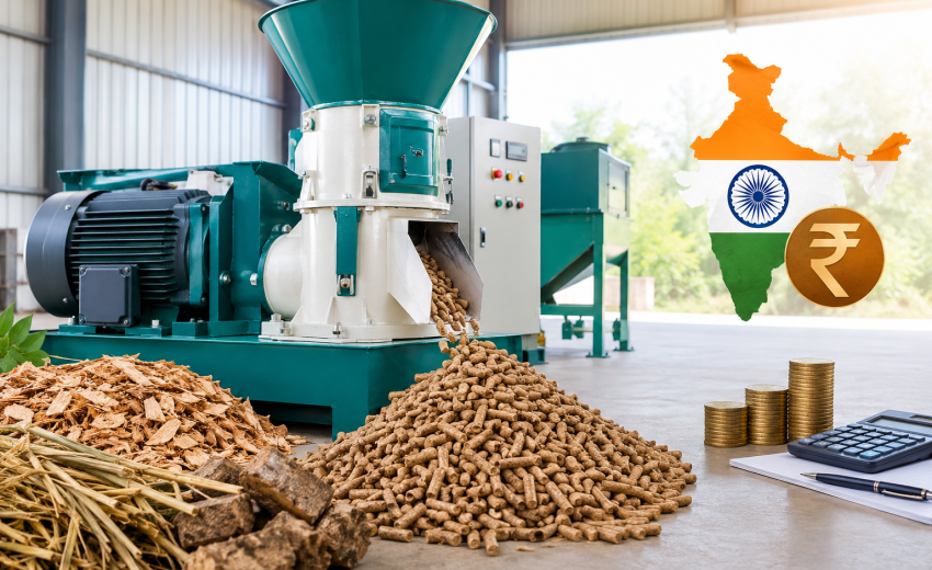 Biomass Pellet Machine Price in India: A Complete Buying Guide